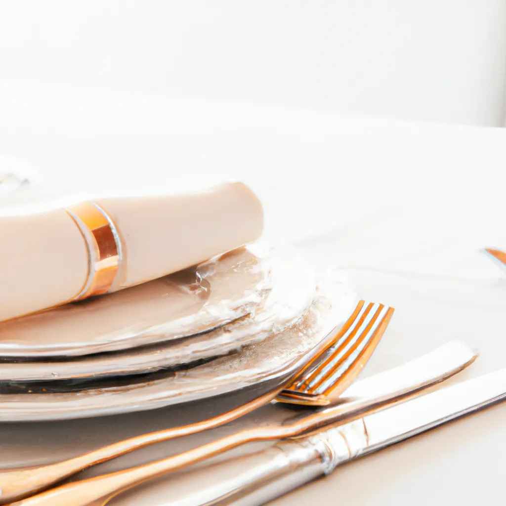 Jak ułożyć sztućce?