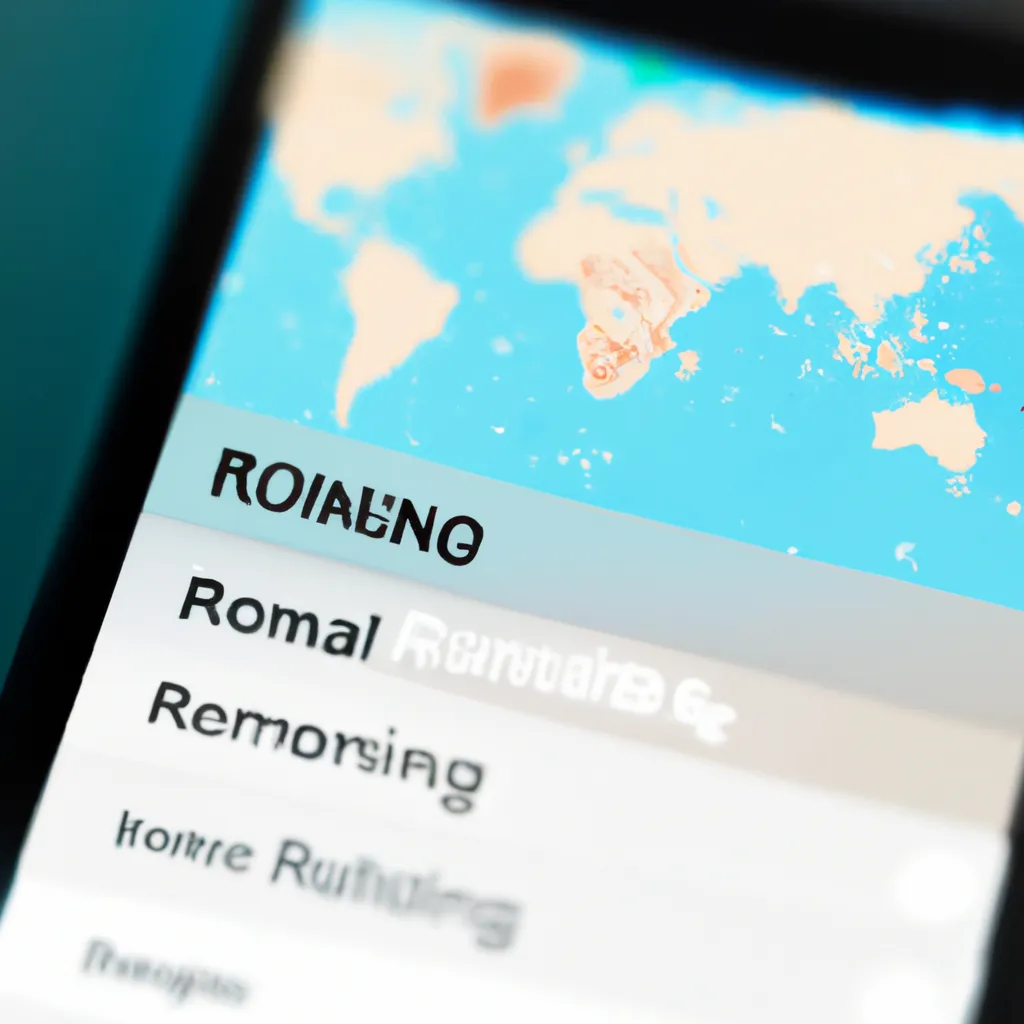 Jak włączyć roaming?